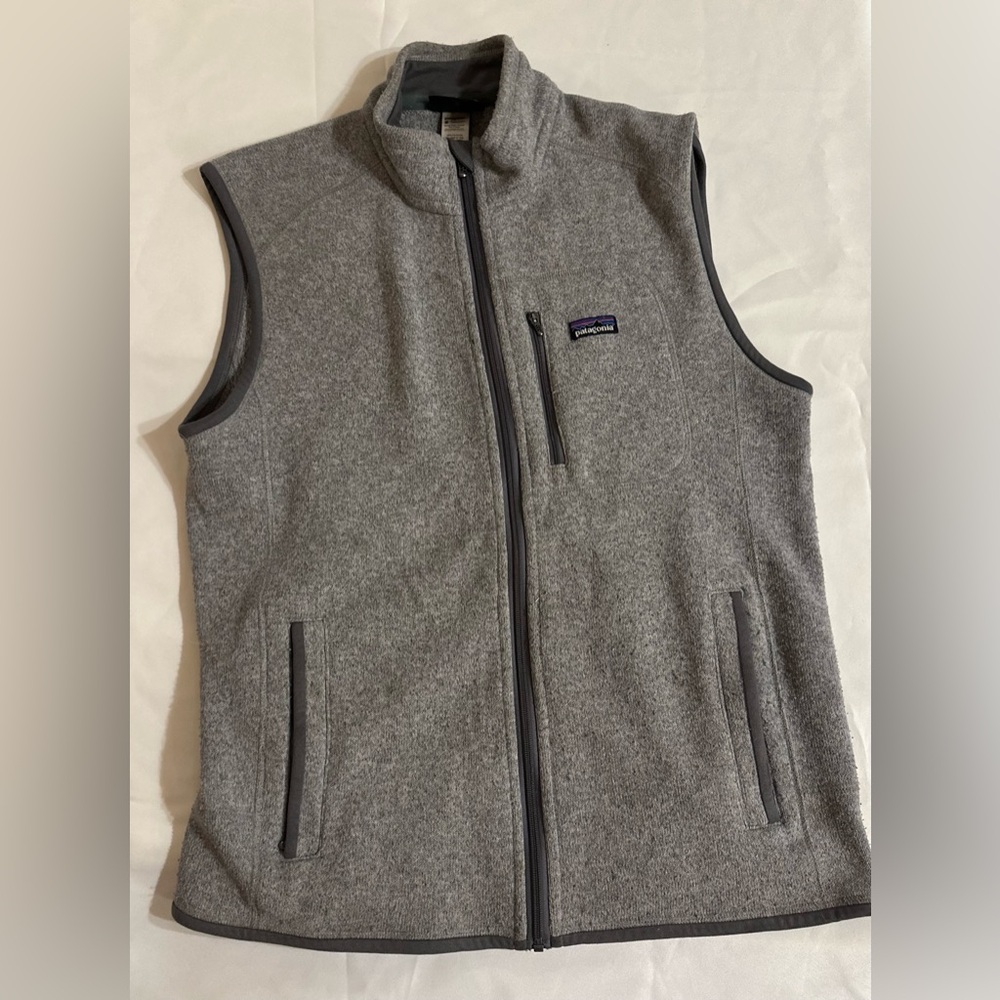 Patagonia Men's Charcoal Fleece Vest
